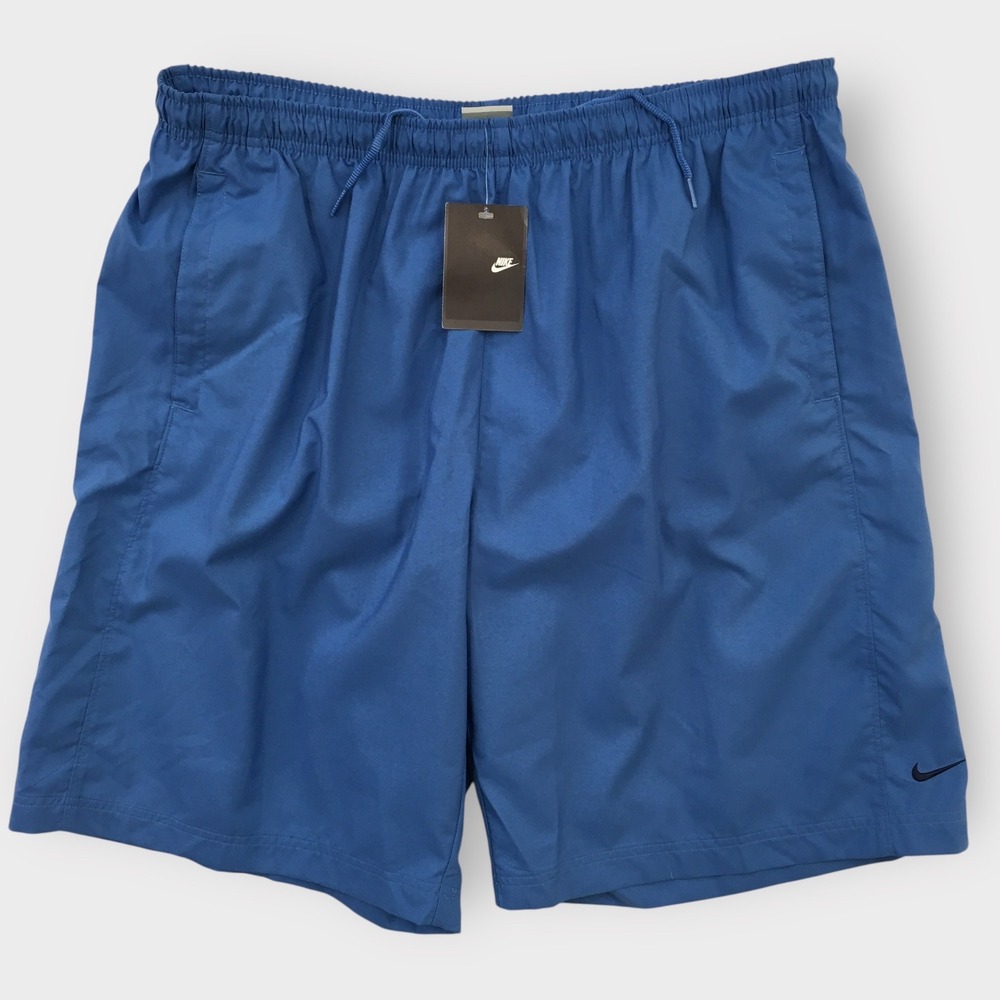 Vintage Nike Swim Shorts Y2K Baggy Drawstring Lightweight‎ Athletic Gym XL